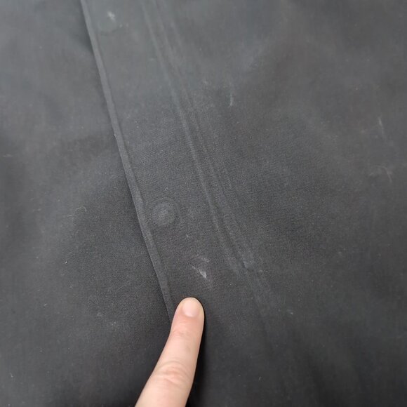 Lululemon Black Men's Drivers Coat Size Large Full Zio M4917S - Picture 7 of 10